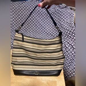 Kate Spade New York Greene Street Kaia Small Hobo Woven stripe
